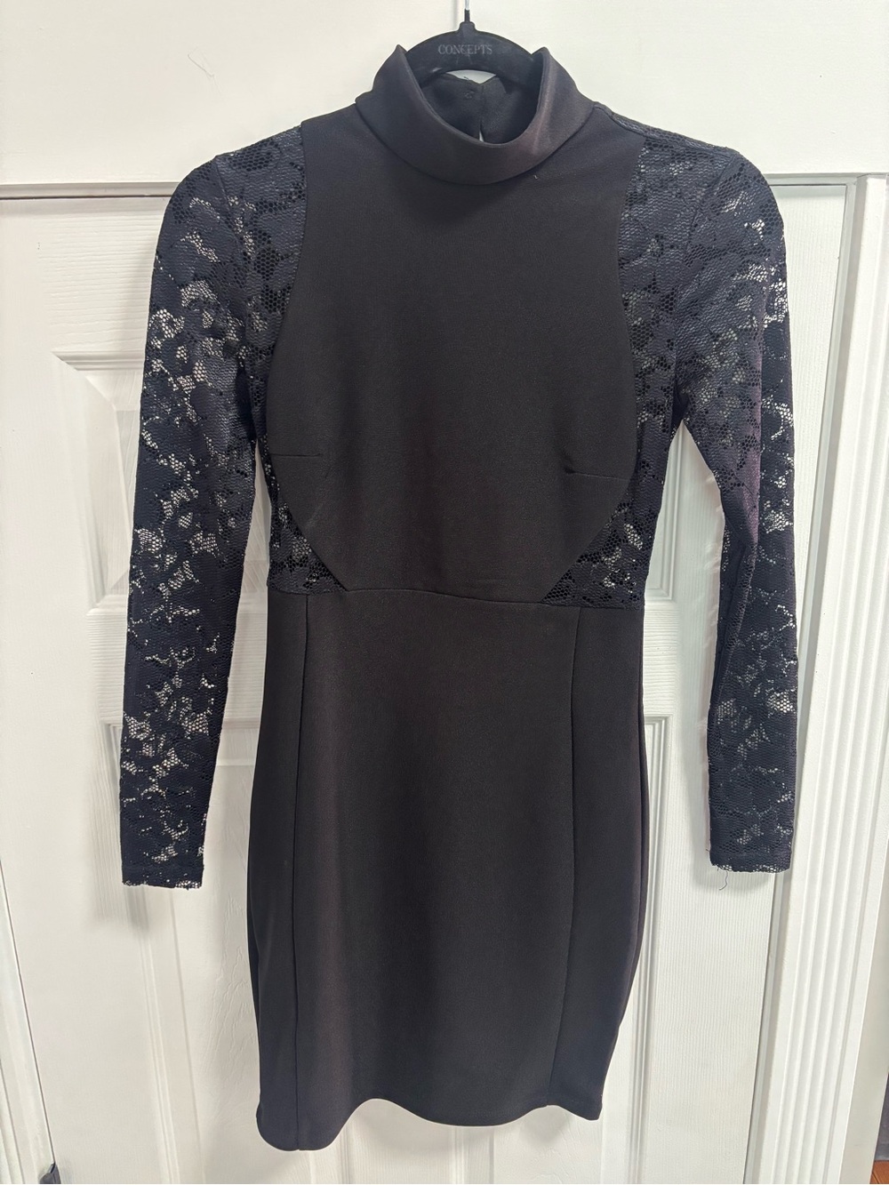 Emerald Sundae Black Lace Dress – Size Small – Formal Little Black Dress